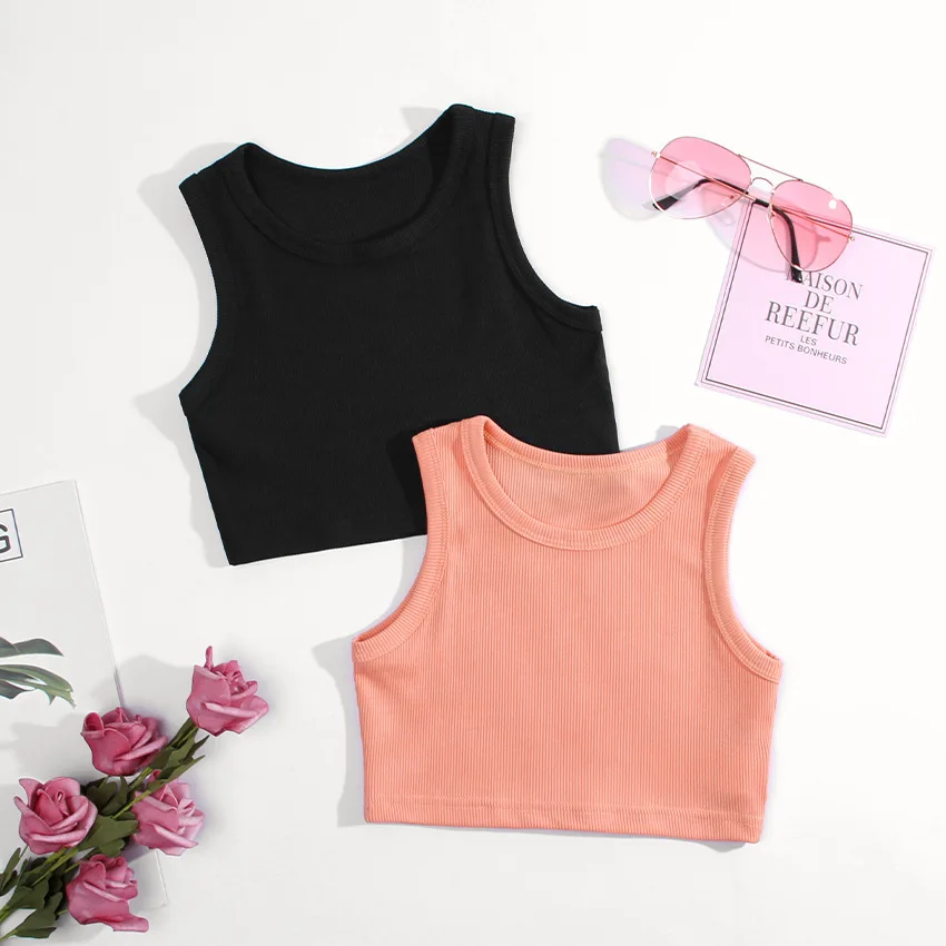 Baby Clothing For Sale - Verão meninas roupa interior sem mangas