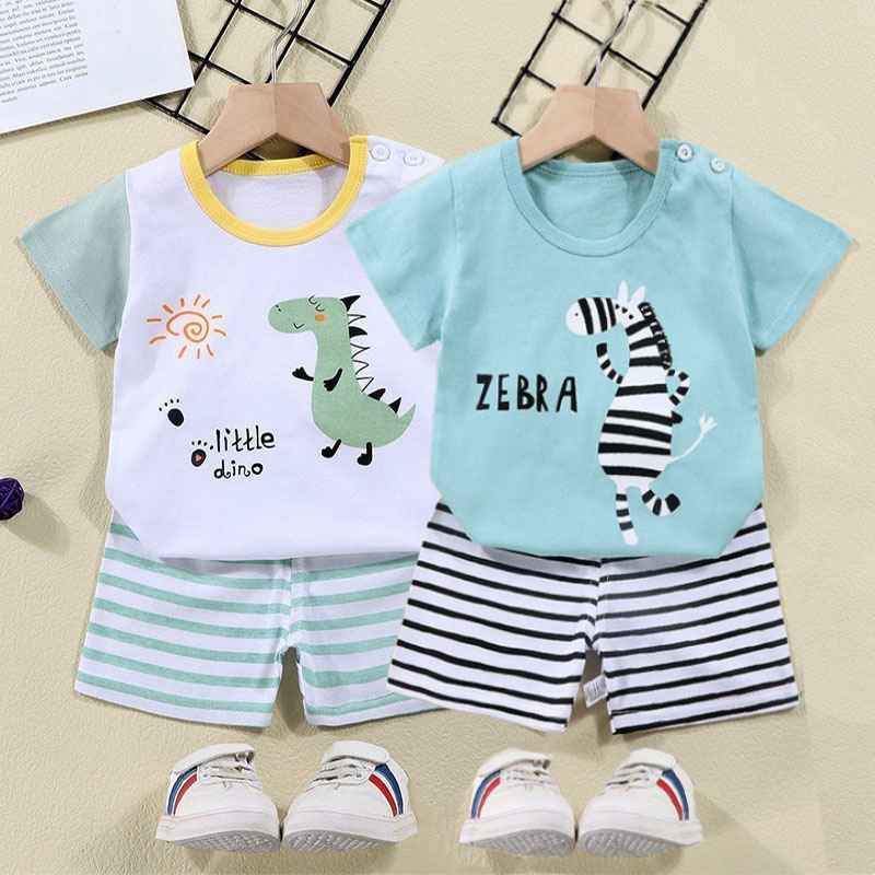 Baby Clothing For Sale - Conjunto de agasalho de algodão +