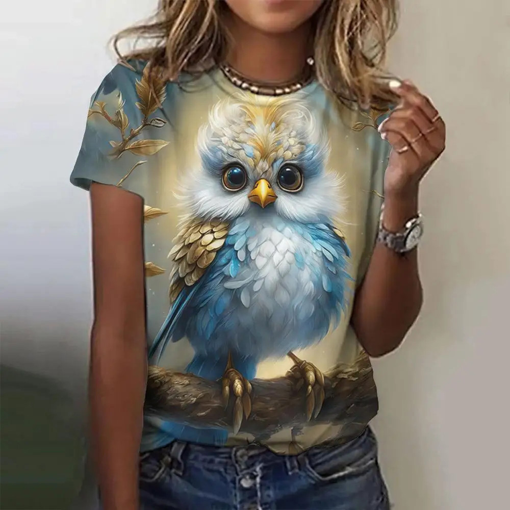 Baby Clothing Knitting Patterns - Camiseta com decote em o animal