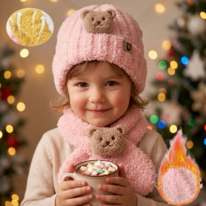 Baby Clothing Boy - Conjunto de gorro e cachecol para
