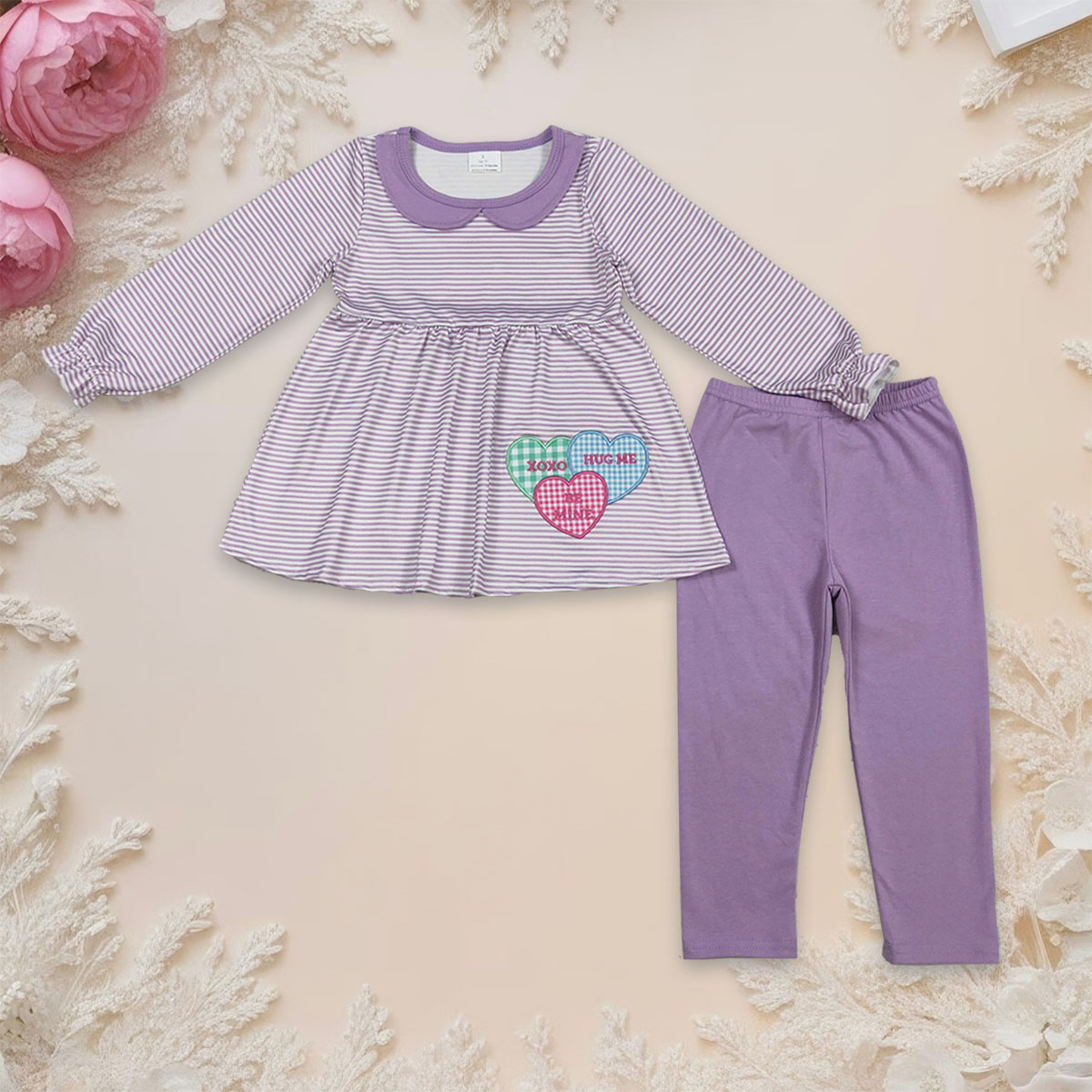 Xoxo Baby Clothing - Conjunto de Roupas para Menina com