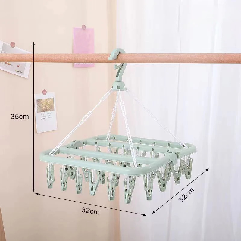 Cabide de secagem de roupas co - Baby Clothing Drying Rack avaliação e preço