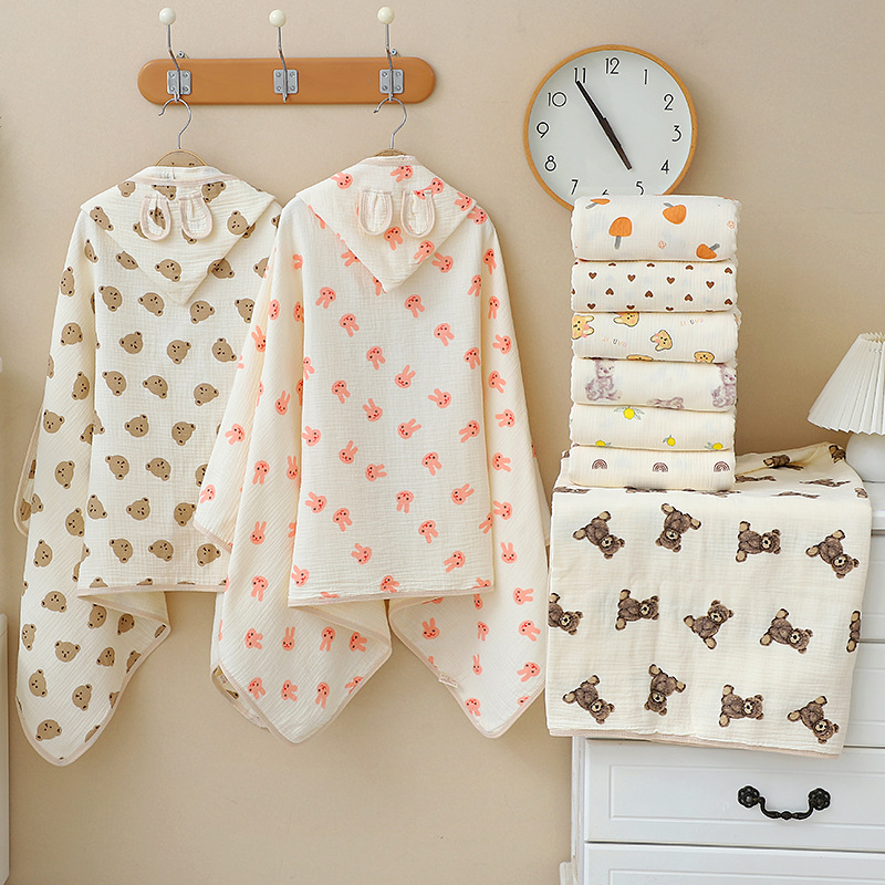 Toalha de banho para bebês, 4  - Hooded Bath Towel avaliação e preço