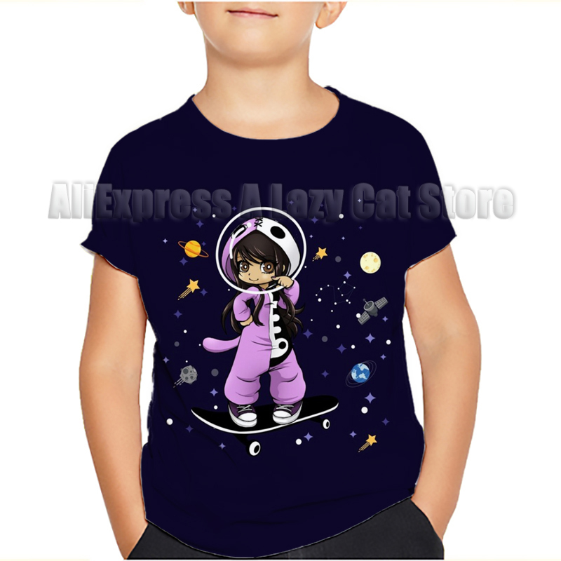 Aphmau-Crianças Meows Cat Cart - Baby Clothing For Sale avaliação e preço