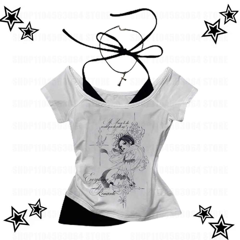 2000s roupas y2k retro punk to - Baby Clothing For Sale avaliação e preço