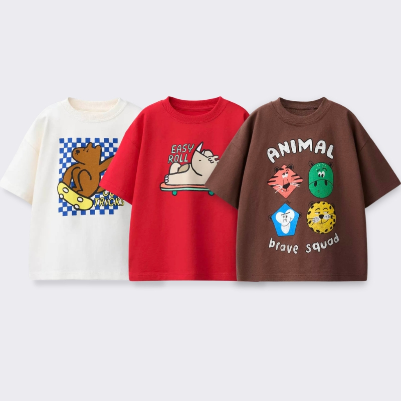 Camiseta estampada de desenho  - Baby Clothing Boy avaliação e preço
