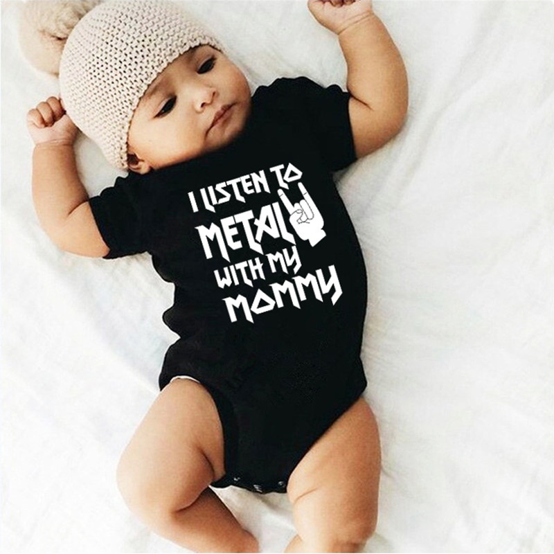 Body de metal com meu pai e ma - Baby Clothing Brands avaliação e preço