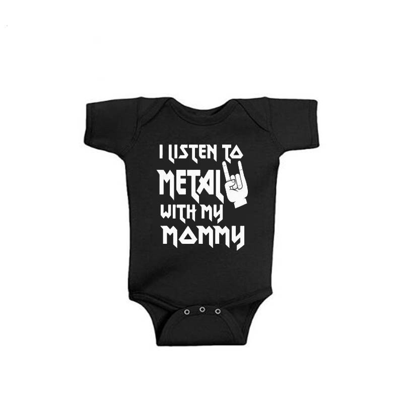 Body de metal com meu pai e ma - Baby Clothing Brands avaliação e preço