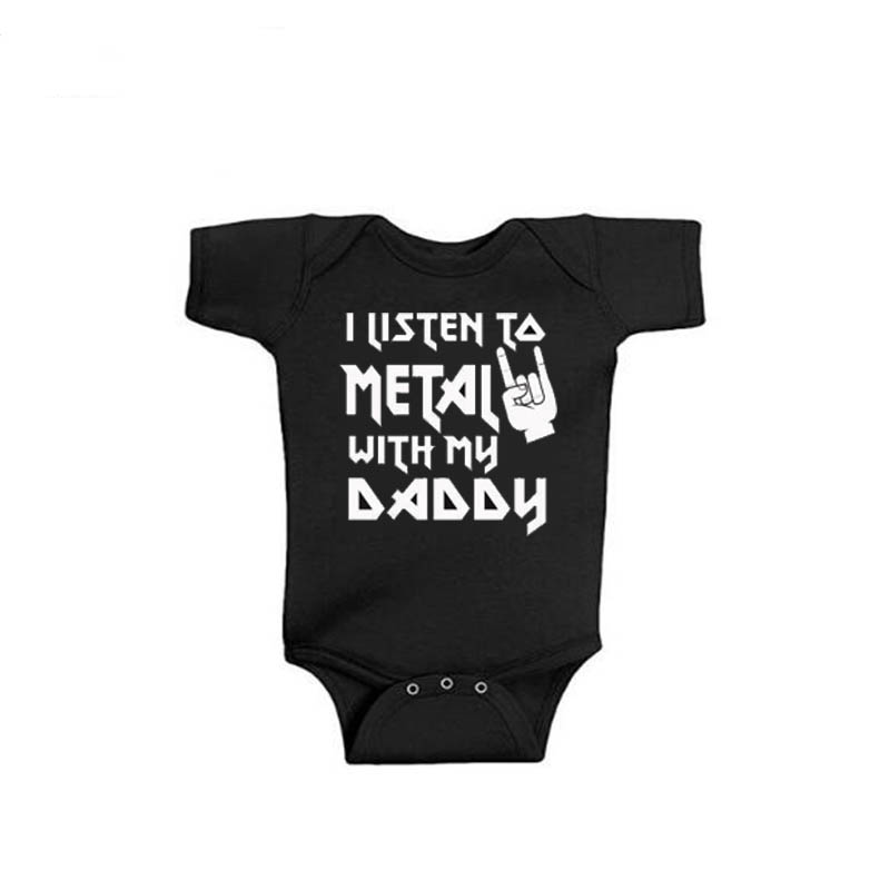 Body de metal com meu pai e ma - Baby Clothing Brands avaliação e preço