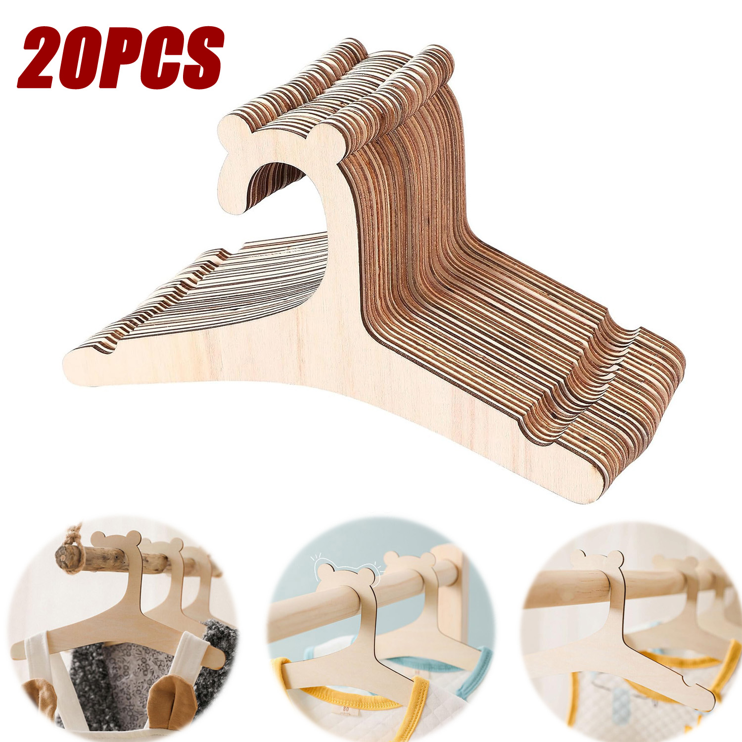 20 pçs rack de roupas do bebê  - Baby Clothing Drying Rack avaliação e preço