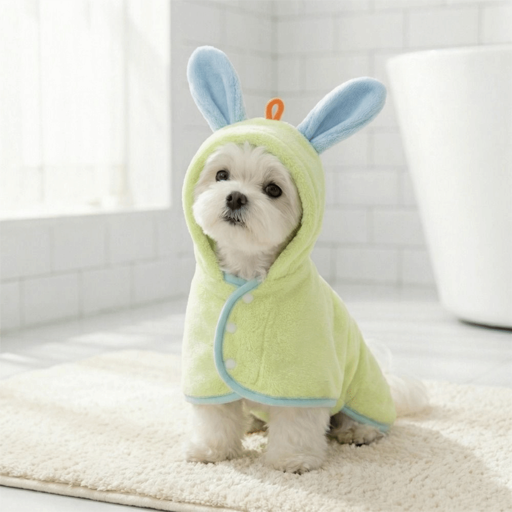 Roupão de Banho para Cães Supe - Hooded Bath Towel avaliação e preço