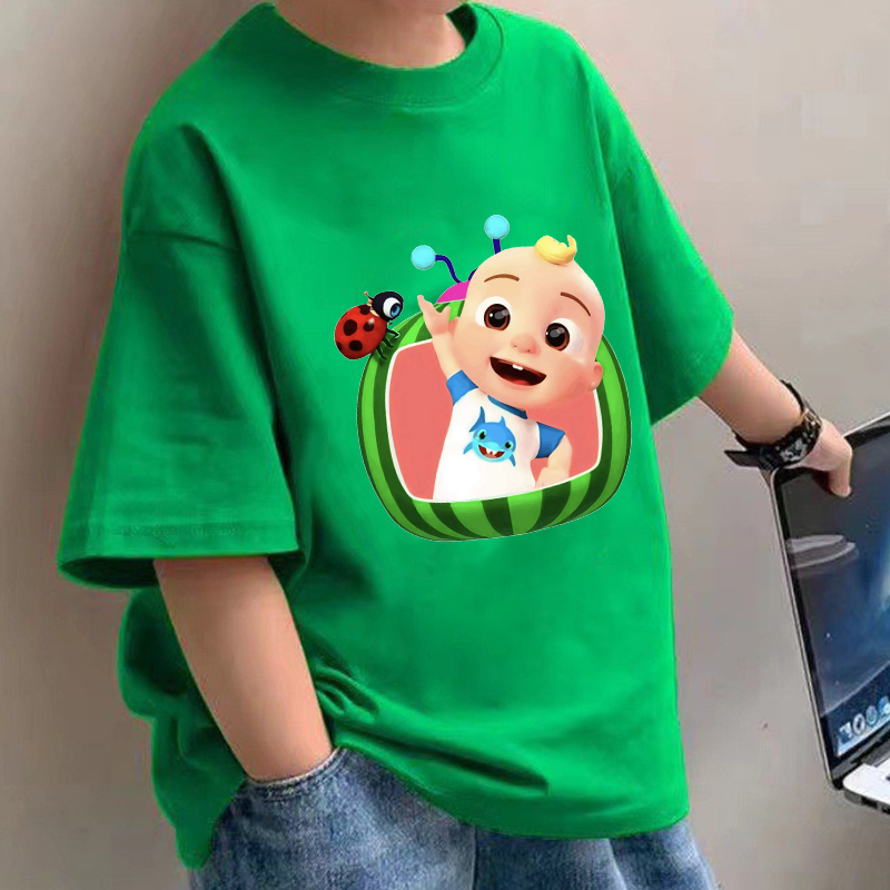 Cocomelons camisetas de bebê a - Baby Clothing Boy avaliação e preço