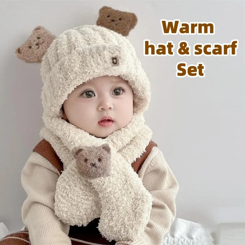 Conjunto de gorro e cachecol p - Baby Clothing Boy avaliação e preço